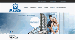 Desktop Screenshot of malus.com.br